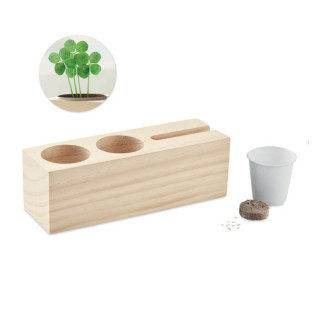 THILA Organizer mit Pflanz-Set, holz