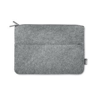 TOPLO Laptoptasche RPET-Filz, grau