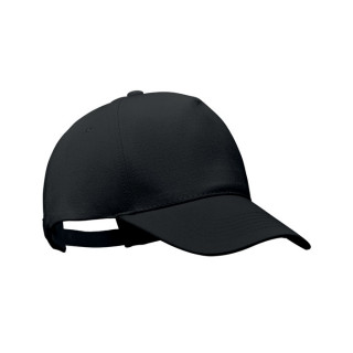 BICCA CAP Baseballkappe Organic Cotton, schwarz