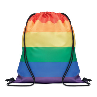 BOW Beutel mit Kordelzug RPET, bunt