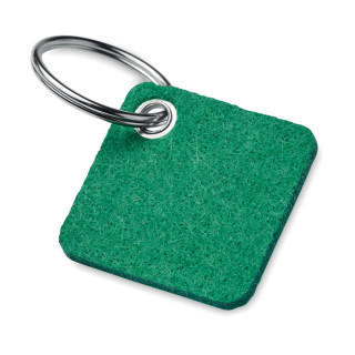 AUKIO Schlüsselanhänger RPET-Filz, grün