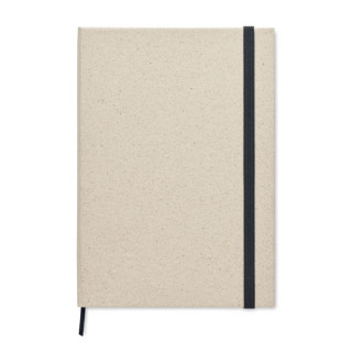 GRASS NOTES DIN A5 Notizbuch Graspapier, beige