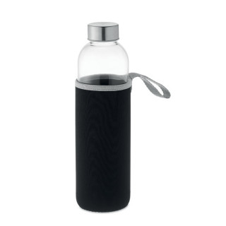 UTAH LARGE Trinkflasche Glas 750 ml, schwarz