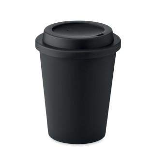 NOLA Doppelwandiger Becher PP 300ml, schwarz