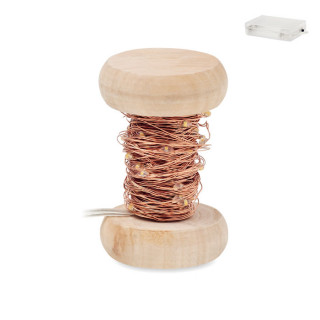 FAIRY LED-Lichterkette 5m, holz
