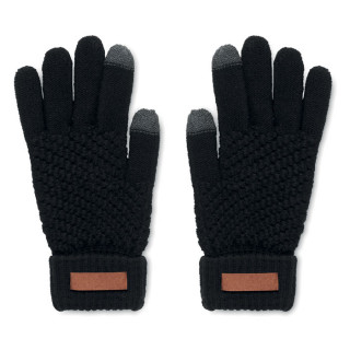 TAKAI Touchscreen Handschuhe RPET, schwarz