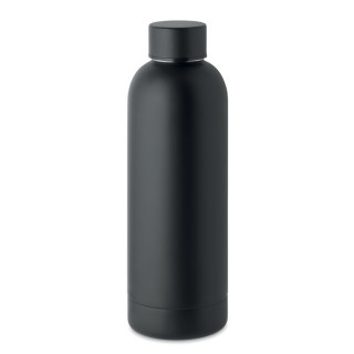 ATHENA Trinkflasche Edelstahl 500 ml, schwarz