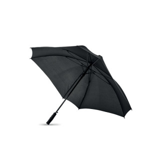 COLUMBUS 27" Regenschirm, quadratisch, schwarz
