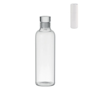 LOU Flasche Borosilikatglas 500 ml, transparent