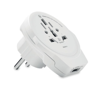 WORLD TO EUROPE Skross World to Europe USB 12W, weiß