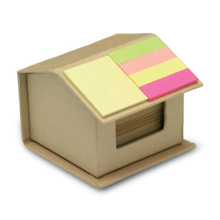 RECYCLOPAD Notizzettelbox, beige