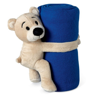 MANTA Kinder-Fleece-Decke, blau