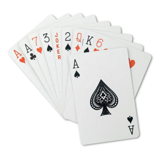 ARUBA Spielkarten, rot
