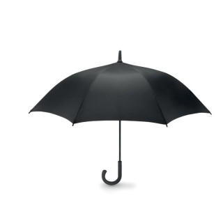 NEW QUAY Automatik Regenschirm Luxus, schwarz