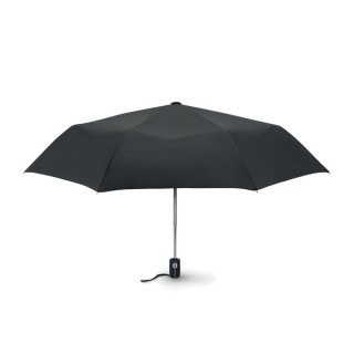 GENTLEMEN Automatik Regenschirm Luxus, schwarz