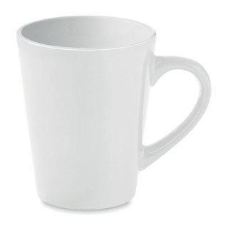 TAZA Keramik Kaffeebecher 180ml, weiß