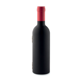 SETTIE Wein-Set Flasche, schwarz