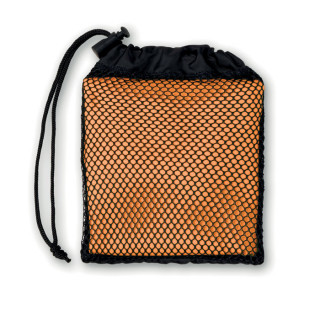 TUKO Sporthandtuch in Tasche, orange