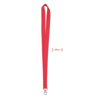 SIMPLE LANY Lanyard 20mm, rot