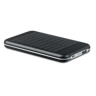 SOLARFLAT Solar Powerbank 4000 mAh, schwarz