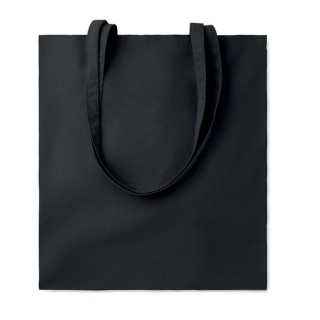 COTTONEL COLOUR + Shopping Bag Cotton 140g/m², schwarz