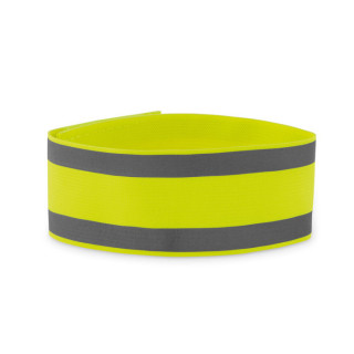 VISIBLE ME Lycra Sport-Armband, neon gelb