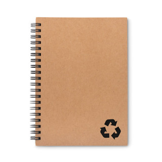 PIEDRA Mineralpapier Notizbuch, schwarz