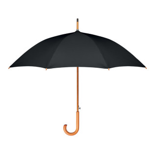 CUMULI RPET Regenschirm, schwarz