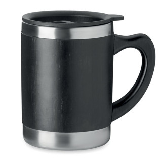 MOKKA Dubbelwandige drinkbeker 300ml, schwarz