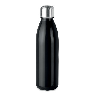 ASPEN GLASS Trinkflasche Glas 650 ml, schwarz