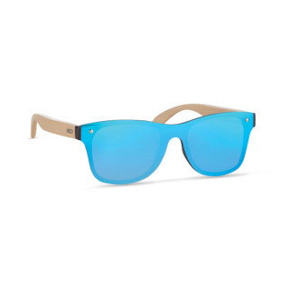 ALOHA Sonnenbrille mit Bambus, blau