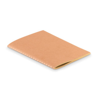 MINI PAPER BOOK DIN A6 Notizbuch mit Pappcover, beige