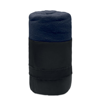 MUSALA RPET RPET-Fleece-Reisedecke, blau
