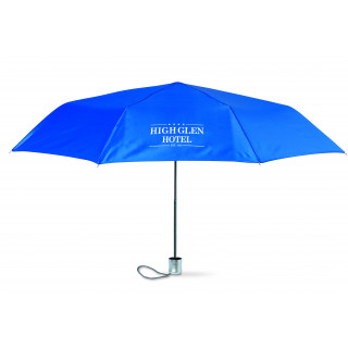  21" 3fach gefalteter Regenschirm, 190T Polyester (w/ matching pouch)