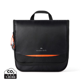 Nordic Drift Trail RCS Kosmetiktasche 3L, schwarz, orange