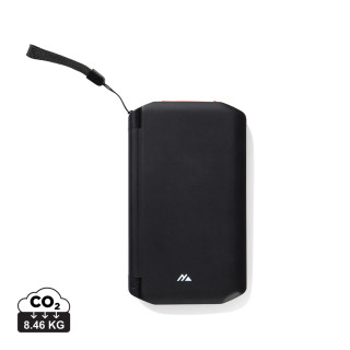 Nordic Drift Titan 10.000mAh Solar Powerbank with 3 Panels, schwarz