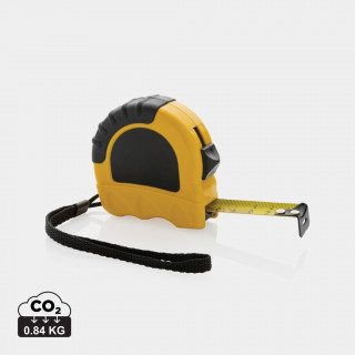 5m/19mm Maßband aus RCS recyceltem Kunststoff, gelb, schwarz