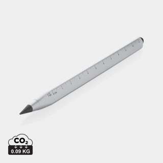 Eon Infinity Multitasking Stift aus RCS recycelt. Aluminium, silber