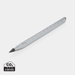 Eon Infinity Multitasking Stift aus RCS recycelt. Aluminium, silber