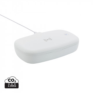 UV-C Sterilisations-Box mit 5W Wireless Charger, weiß