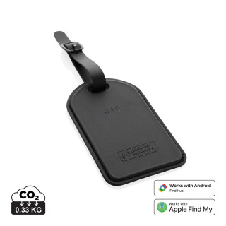 Globefind Dual RCS Gepäckanhänger mit weltweiter Ortung, schwarz