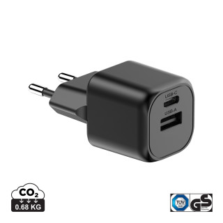 Urban Vitamin Monterey 20W-GAN-Ladegerät aus RCS rec. PC, schwarz