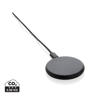 Magnapad magnetisches 3-in-1 15W Ladepad aus RCS rPlastik, schwarz