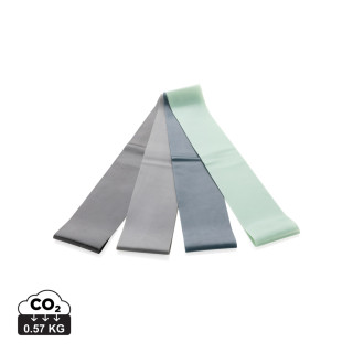 4-tlg. Set Fitnessbänder im Etui, schwarz