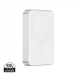 Urban Vitamin Compton 10000mAh Powerbank aus RCS Plastik/Alu, silber