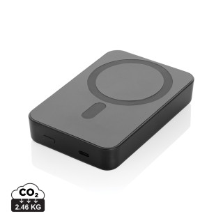 Amporia 10.000mAh magnetische Powerbak aus RCS rec. ABS, schwarz