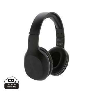 JAM kabelloser Kopfhörer aus recyceltem RCS-Kunststoff, schwarz