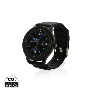 Swiss Peak Watch aus RCS recyceltem TPU, schwarz