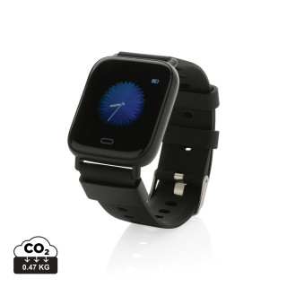 Fit Watch aus RCS recyceltem TPU, schwarz