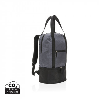 3-in-1 Kühltasche, grau, schwarz